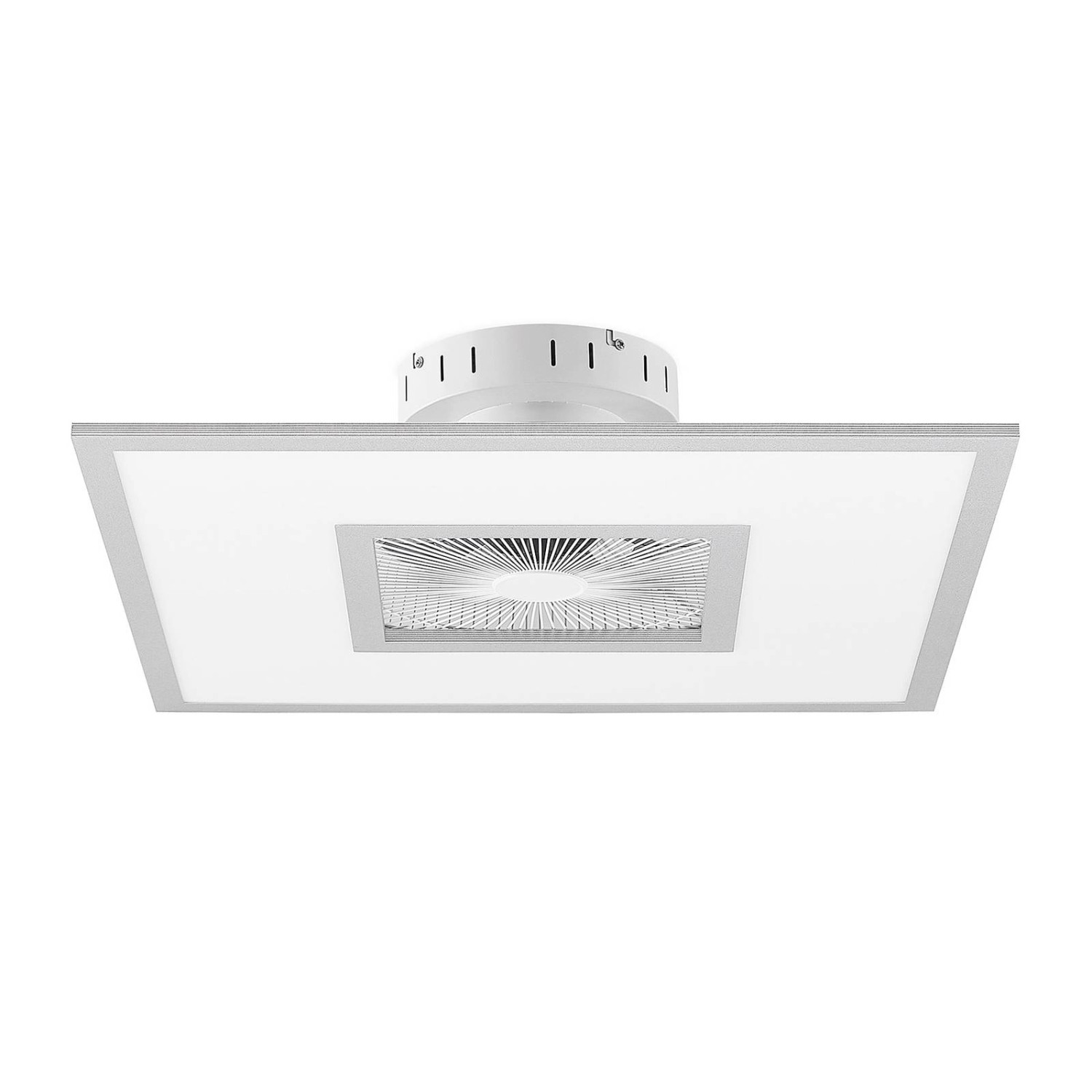 Lindby LED Deckenventilator mit Lampe Romea 9956118 Dimmbar Leselampe Modern in Alu 1-flammig Wohnzimmerleuchte Lindby LED Deckenventilator mit Lampe Romea 9956118 Dimmbar Leselampe Modern in Alu 1-flammig Wohnzimmerleuchte von LINDBY