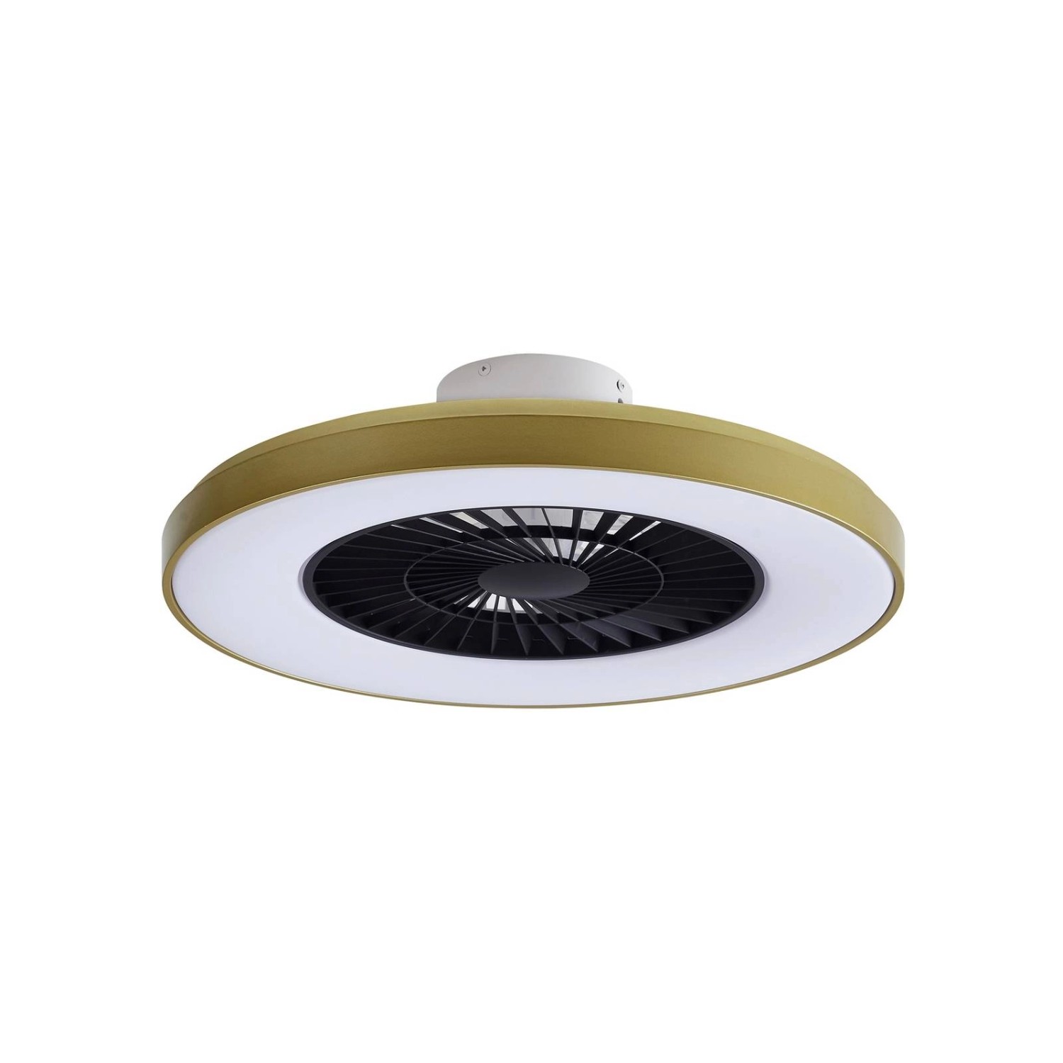 Lindby LED Deckenventilator mit Lampe Teleo 10022132 Dimmbar Leselampe Modern in Gold Messing 1-flammig Wohnzimmerleuchte Lindby LED Deckenventilator mit Lampe Teleo 10022132 Dimmbar Leselampe Modern in Gold Messing 1-flammig Wohnzimmerleuchte von LINDBY