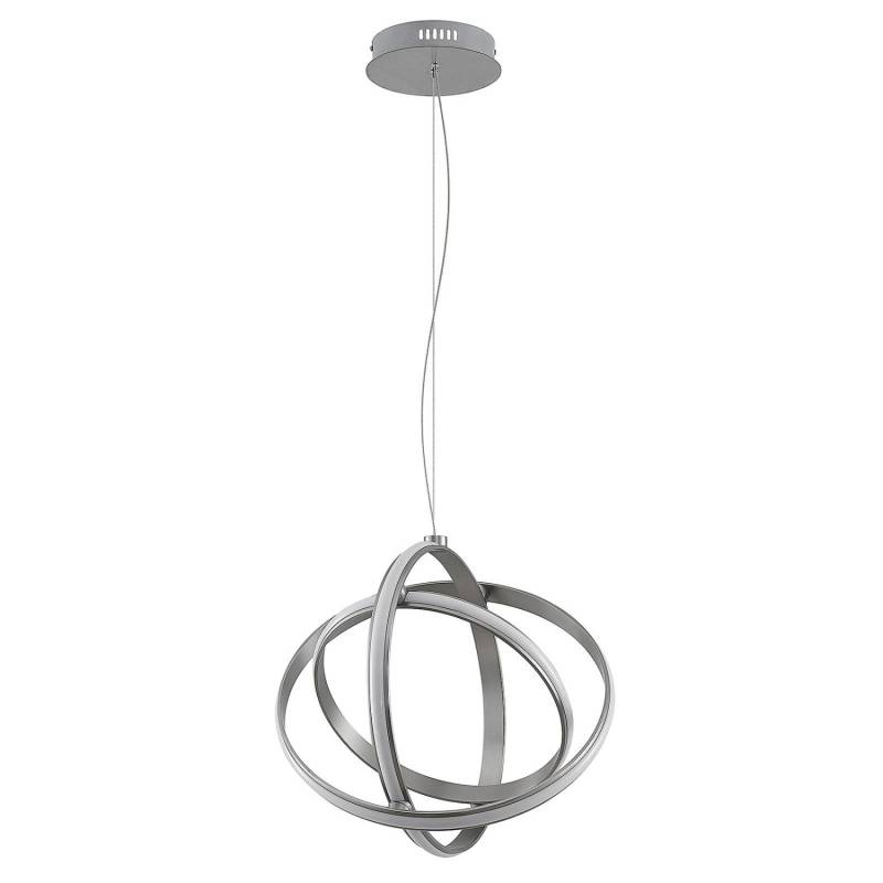 Lindby LED Kamilya 9627031 Modern in Alu aus Metall 1-flammig Wohnzimmerleuchte von LINDBY