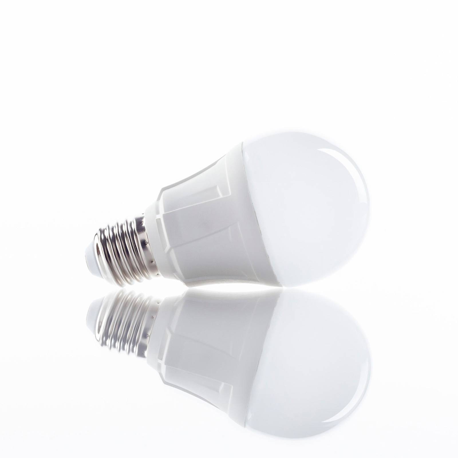 Lindby LED-Leuchtmittel, 10er-Set, E27, 8,5 W, matt, 3.000 K von LINDBY