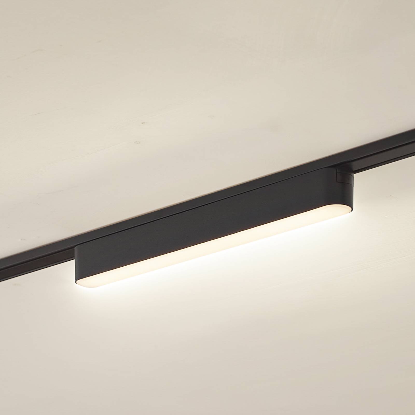 Lindby LED-Leiste 48 V Lumaro,schwarz,10W,Kunststoff,dimmbar von LINDBY