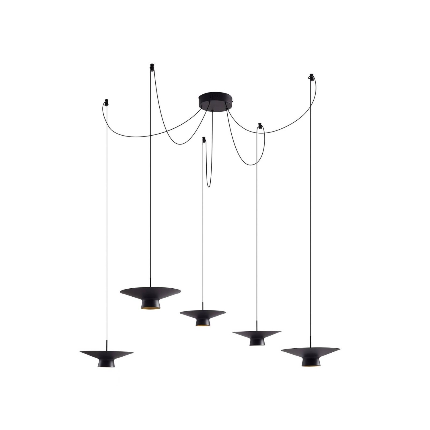 Lindby LED Norvind 10030121 Dimmbar Modern in Schwarz aus Metall 10-flammig Wohnzimmerleuchte Lindby LED Norvind 10030121 Dimmbar Modern in Schwarz aus Metall 10-flammig Wohnzimmerleuchte von LINDBY