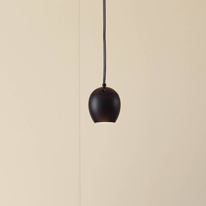 Lindby LED-Pendelleuchte Lumaro, schwarz,Ø6,2 cm,48V,dimmbar von LINDBY