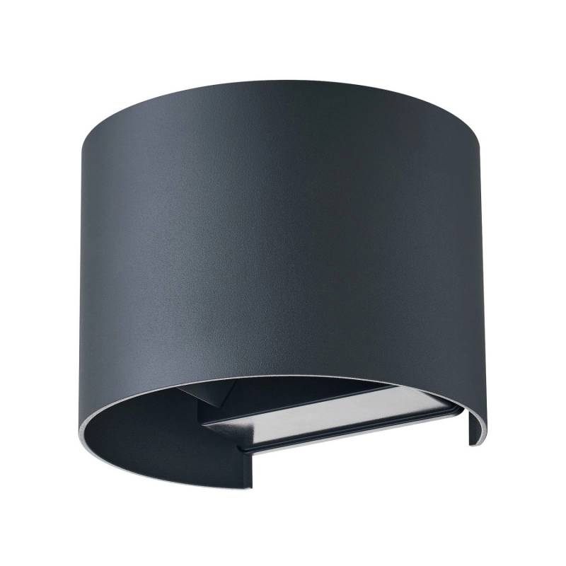 Lindby LED Smart Home Wandleuchte Außen Dara 10020177 Dimmbar Modern in Alu 1-flammig von LINDBY