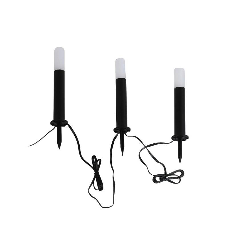 Lindby LED Smart Home Wegbeleuchtung Garten Elvor 10020191 Dimmbar Modern in Schwarz aus Edelstahl 3-flammig Lindby LED Smart Home Wegbeleuchtung Garten Elvor 10020191 Dimmbar Modern in Schwarz aus Edelstahl 3-flammig von LINDBY