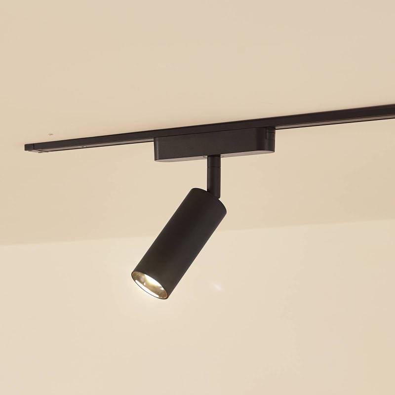 Lindby LED-Spot 48 V Lumaro, schwarz, Ø 4 cm, Alu, dimmbar von LINDBY