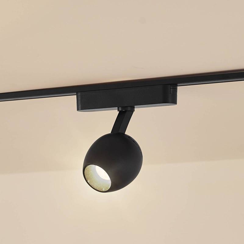 Lindby LED-Spot 48 V Lumaro, schwarz, Ø 6,2 cm, dimmbar von LINDBY