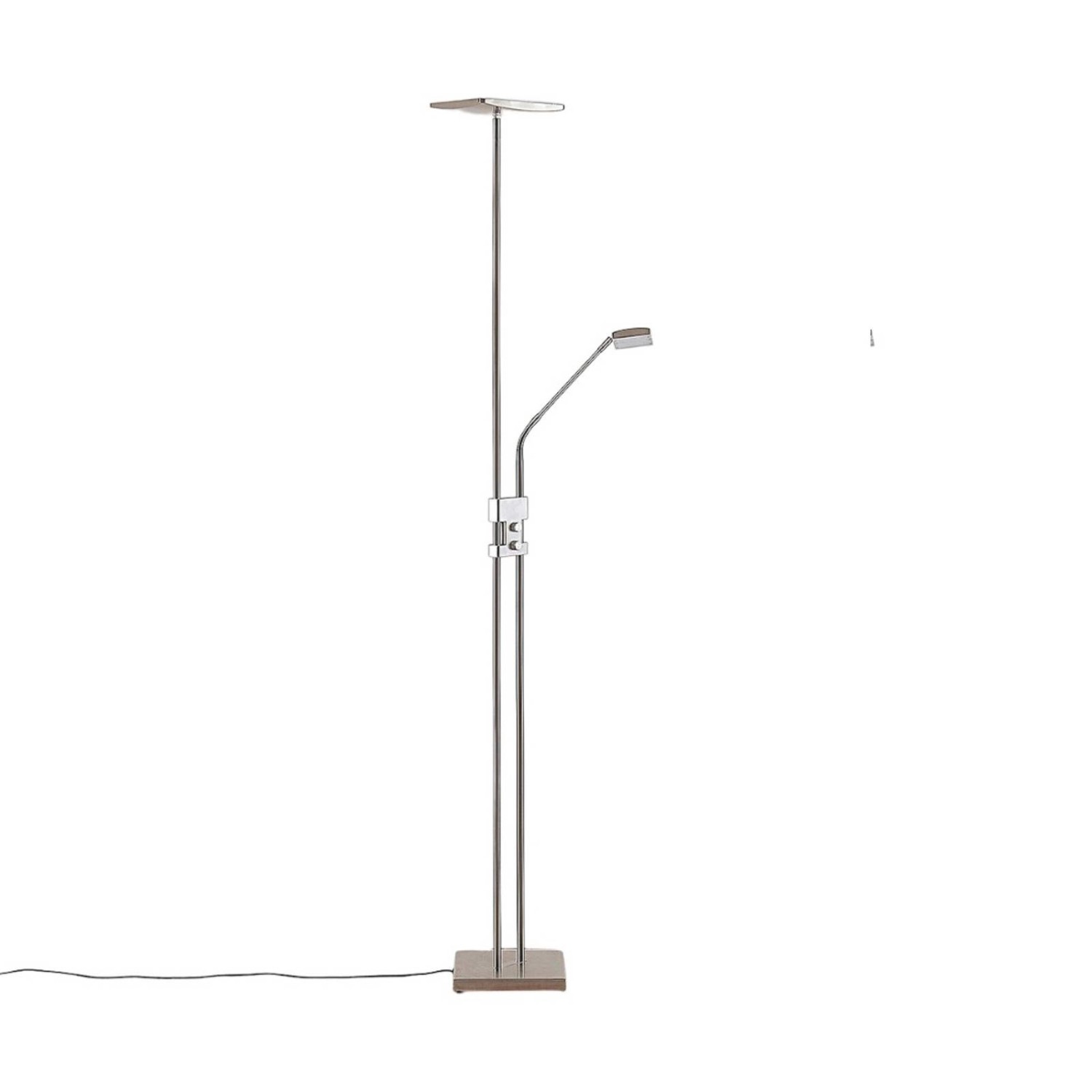 Lindby LED Stehlampe Jonne 9624065 Dimmbar Modern in Alu aus Metall 2-flammig Wohnzimmerleuchte Lindby LED Stehlampe Jonne 9624065 Dimmbar Modern in Alu aus Metall 2-flammig Wohnzimmerleuchte von LINDBY