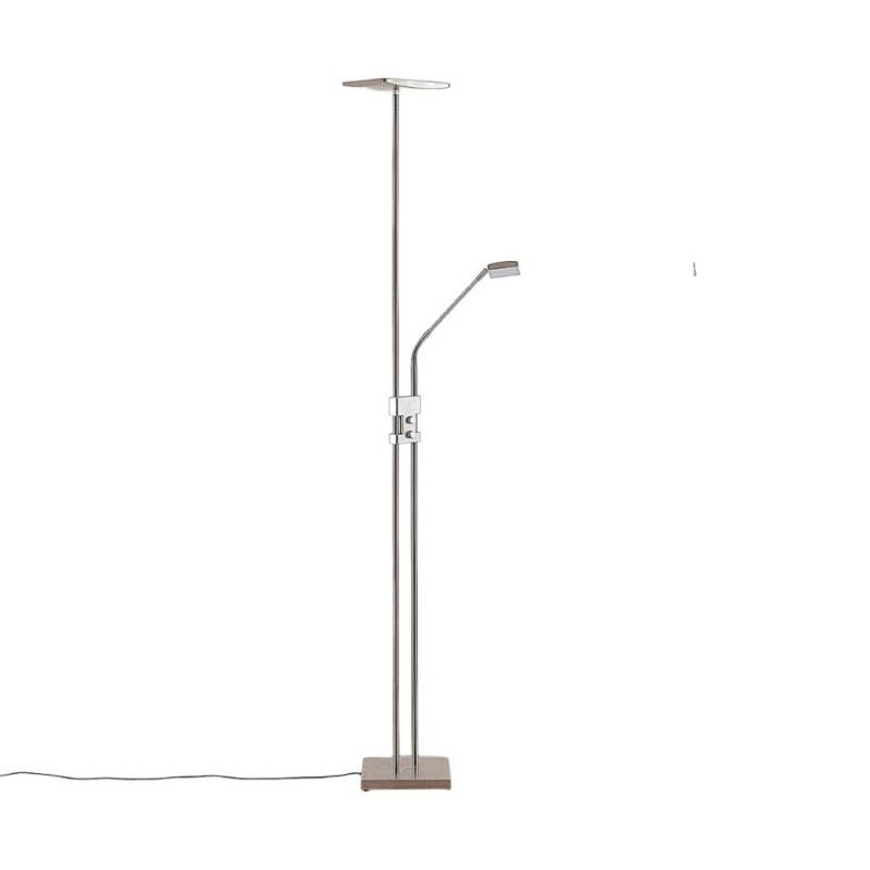 Lindby LED Stehlampe Jonne 9624065 Dimmbar Modern in Alu aus Metall 2-flammig Wohnzimmerleuchte Lindby LED Stehlampe Jonne 9624065 Dimmbar Modern in Alu aus Metall 2-flammig Wohnzimmerleuchte von LINDBY