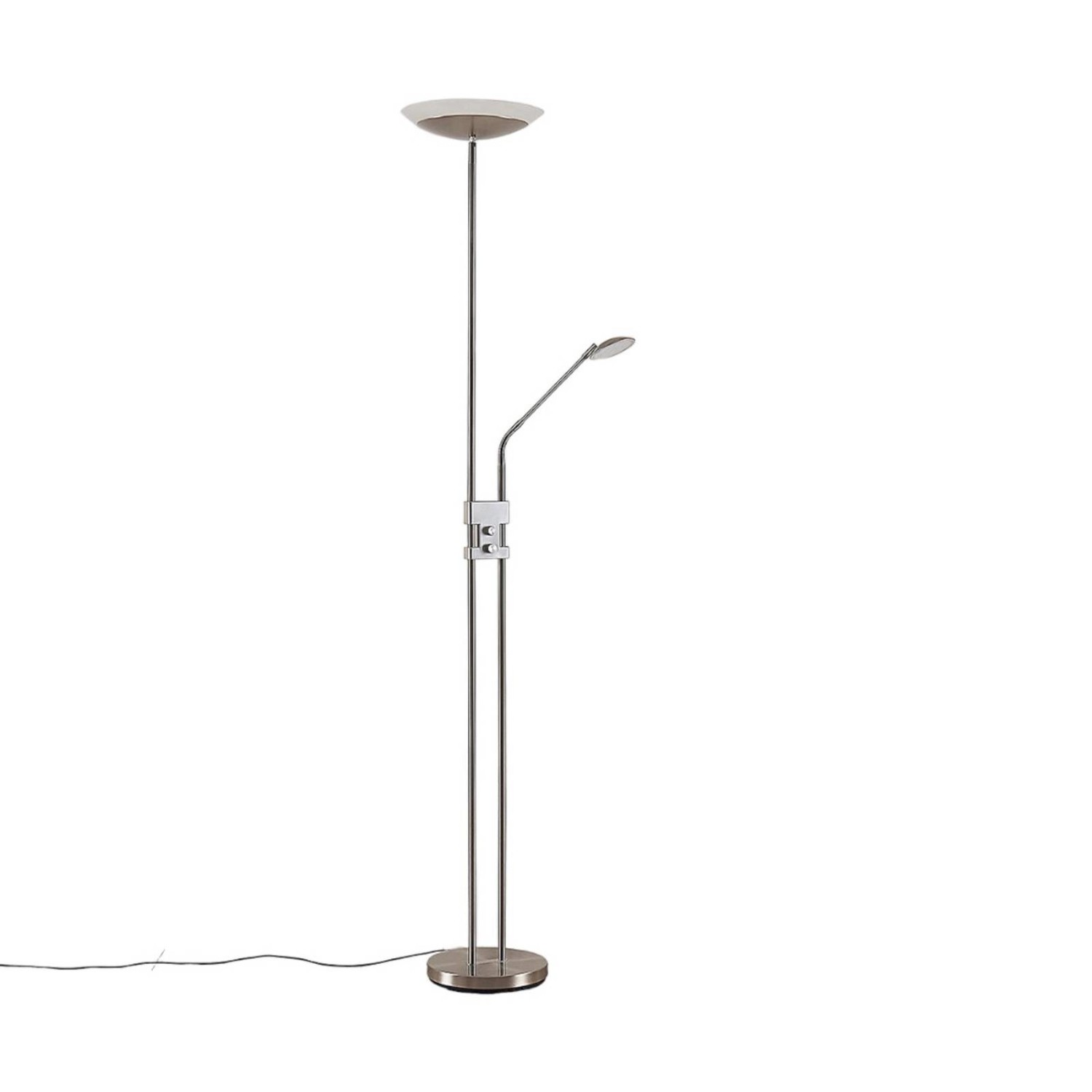 Lindby LED Stehlampe Jonne 9624066 Dimmbar Modern in Alu aus Metall 2-flammig Wohnzimmerleuchte Lindby LED Stehlampe Jonne 9624066 Dimmbar Modern in Alu aus Metall 2-flammig Wohnzimmerleuchte von LINDBY