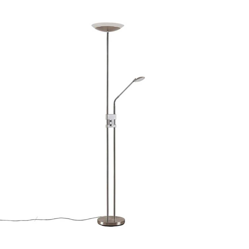 Lindby LED Stehlampe Jonne 9624066 Dimmbar Modern in Alu aus Metall 2-flammig Wohnzimmerleuchte Lindby LED Stehlampe Jonne 9624066 Dimmbar Modern in Alu aus Metall 2-flammig Wohnzimmerleuchte von LINDBY