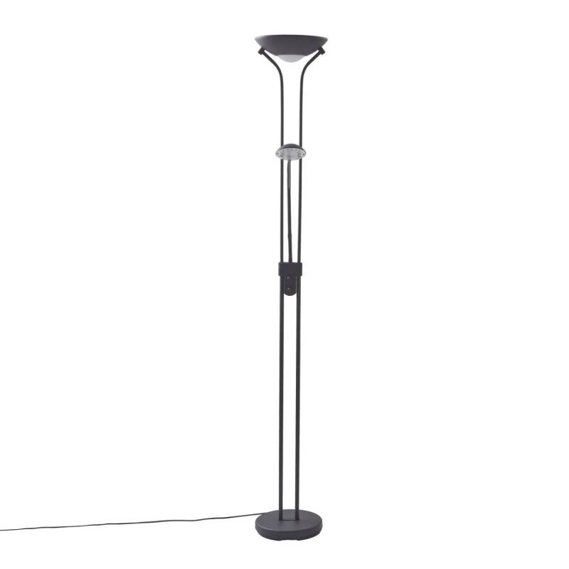 Lindby LED Stehlampe Josefin 10017424 Dimmbar Modern in Schwarz aus Metall 2-flammig Wohnzimmerleuchte von LINDBY