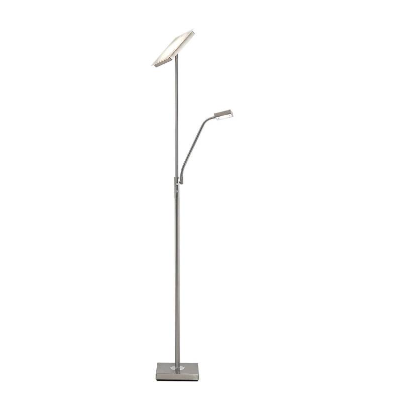 Lindby LED Stehlampe Sumani 9945430 Dimmbar Modern in Alu aus Metall 2-flammig Wohnzimmerleuchte Lindby LED Stehlampe Sumani 9945430 Dimmbar Modern in Alu aus Metall 2-flammig Wohnzimmerleuchte von LINDBY