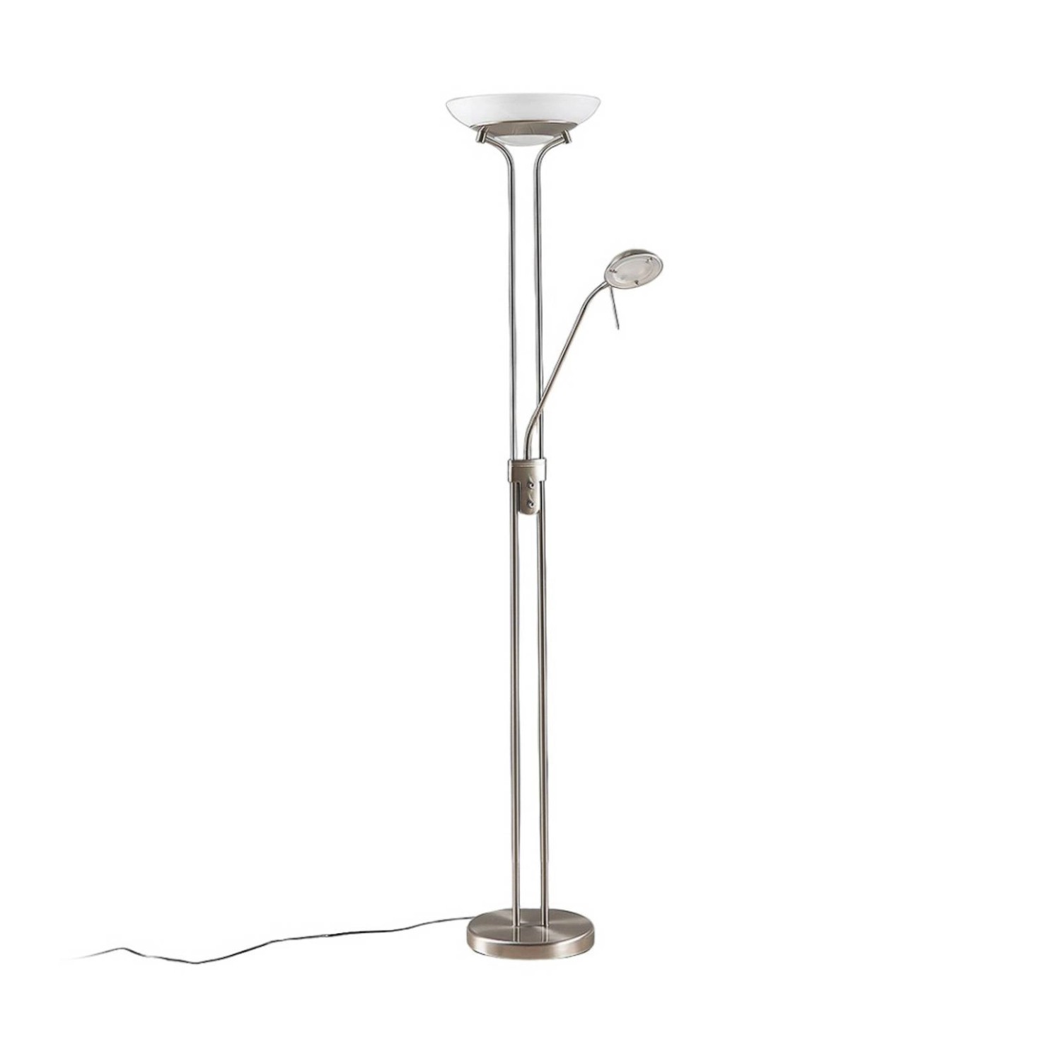 Lindby LED Stehlampe Yveta 9620910 Dimmbar Modern in Alu aus Metall 2-flammig Wohnzimmerleuchte Lindby LED Stehlampe Yveta 9620910 Dimmbar Modern in Alu aus Metall 2-flammig Wohnzimmerleuchte von LINDBY