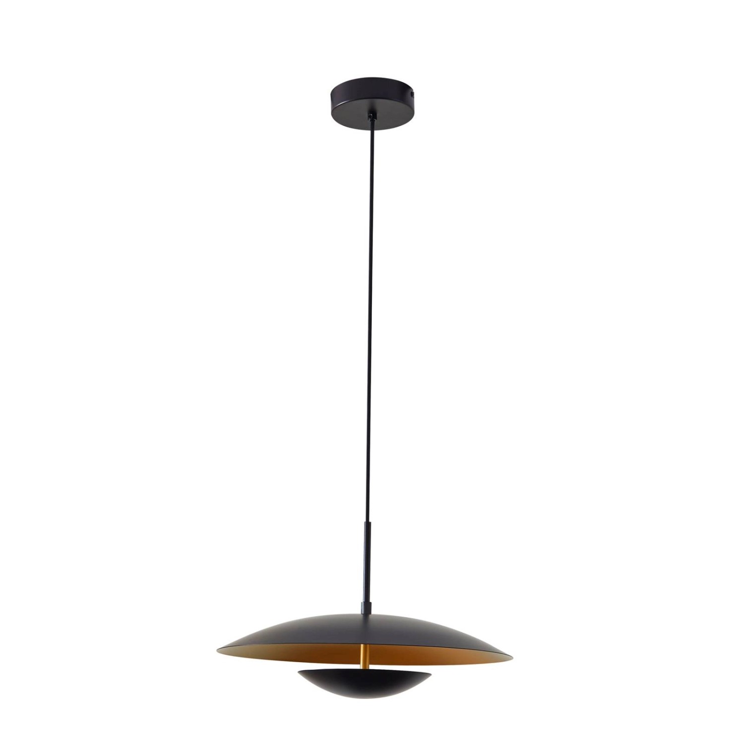 Lindby LED Tiama 10012958 Modern in Schwarz aus Metall 1-flammig Wohnzimmerleuchte Lindby LED Tiama 10012958 Modern in Schwarz aus Metall 1-flammig Wohnzimmerleuchte von LINDBY