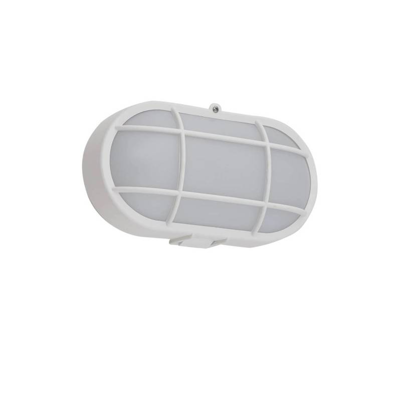 Lindby LED Wandleuchte Außen Alisha 10025745 Spritzwassergeschützt Modern in Weiß 1-flammig von LINDBY