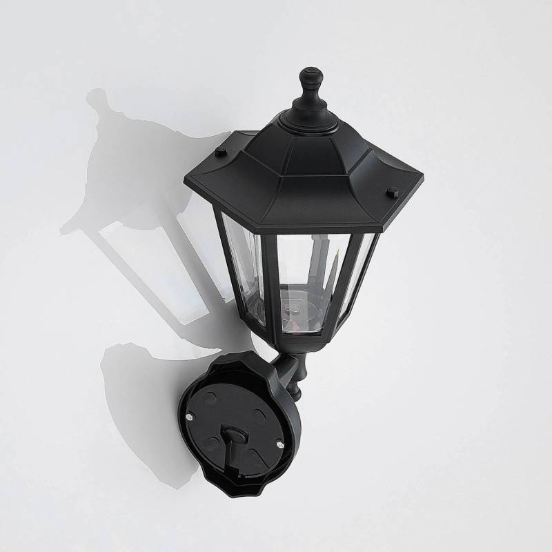 Lindby LED Wandleuchte Außen Iavo 9949026 Spritzwassergeschützt Retro Vintage Antik in Schwarz 1-flammig Lindby LED Wandleuchte Außen Iavo 9949026 Spritzwassergeschützt Retro Vintage Antik in Schwarz 1-flammig von LINDBY