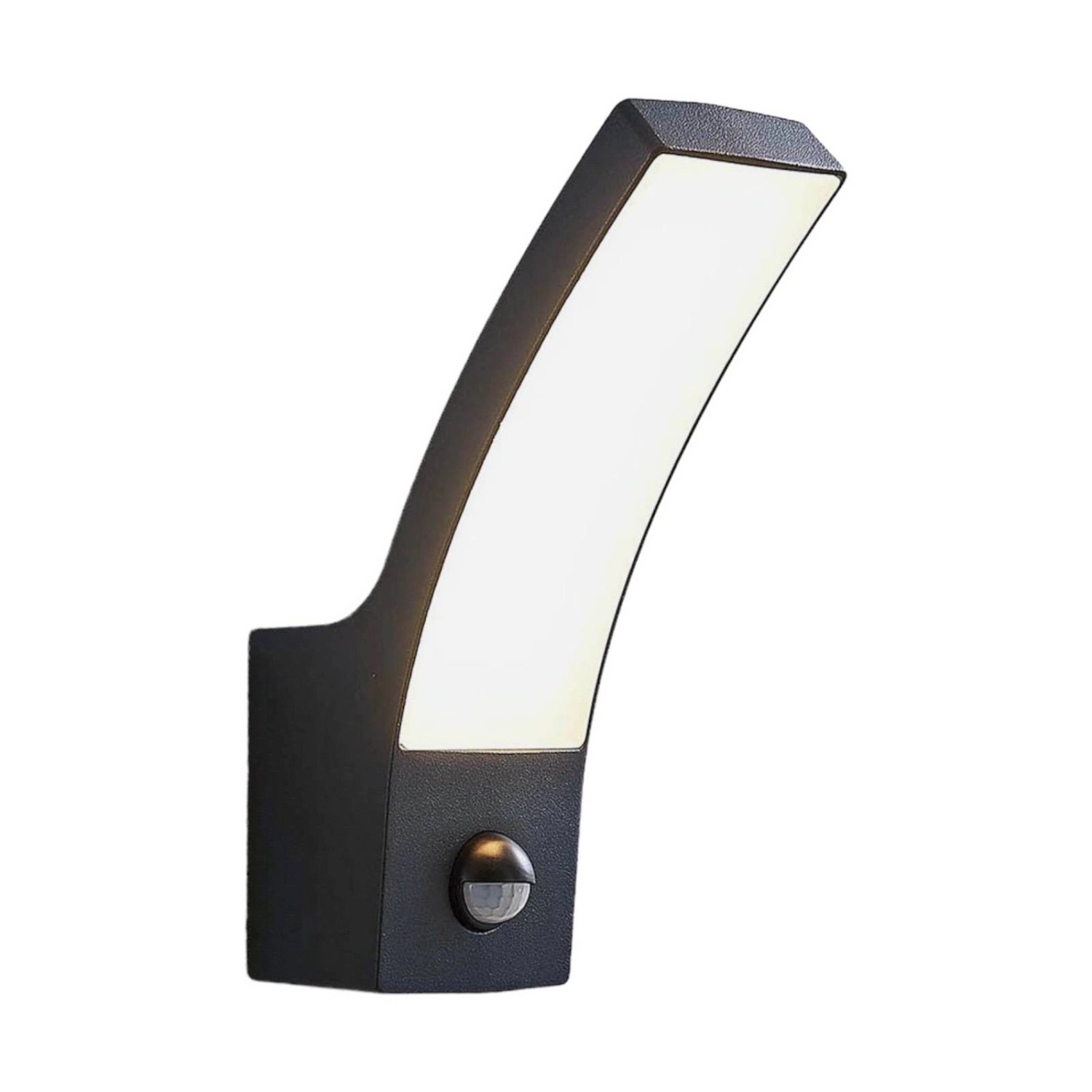 Lindby LED Wandleuchte Außen Ilvita 9947004 mit Bewegungsmelder Spritzwassergeschützt Modern in Schwarz aus Aluminium 1-flammig Lindby LED Wandleuchte Außen Ilvita 9947004 mit Bewegungsmelder Spritzwassergeschützt Modern in Schwarz aus Aluminium 1-flammig von LINDBY