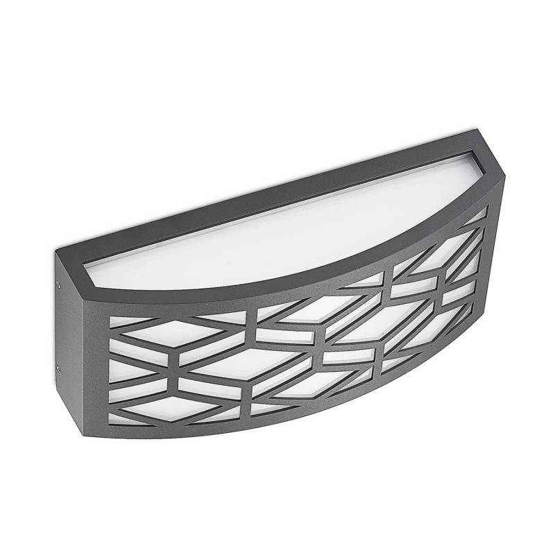 Lindby LED Wandleuchte Außen Jakari 9932045 Spritzwassergeschützt Modern in Schwarz aus Aluminium 1-flammig Lindby LED Wandleuchte Außen Jakari 9932045 Spritzwassergeschützt Modern in Schwarz aus Aluminium 1-flammig von LINDBY