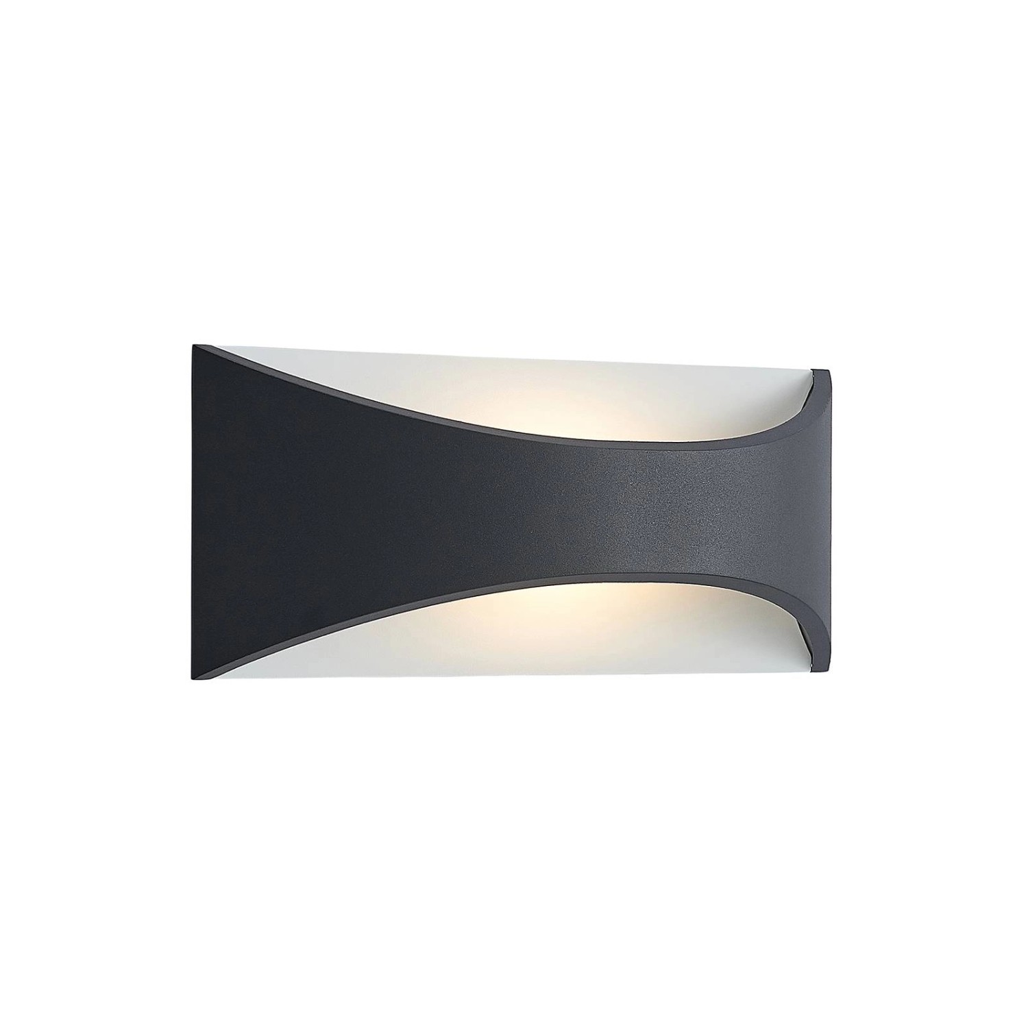 Lindby LED Wandleuchte Außen Mathea 9915001 Modern in Schwarz aus Aluminium 1-flammig Lindby LED Wandleuchte Außen Mathea 9915001 Modern in Schwarz aus Aluminium 1-flammig von LINDBY