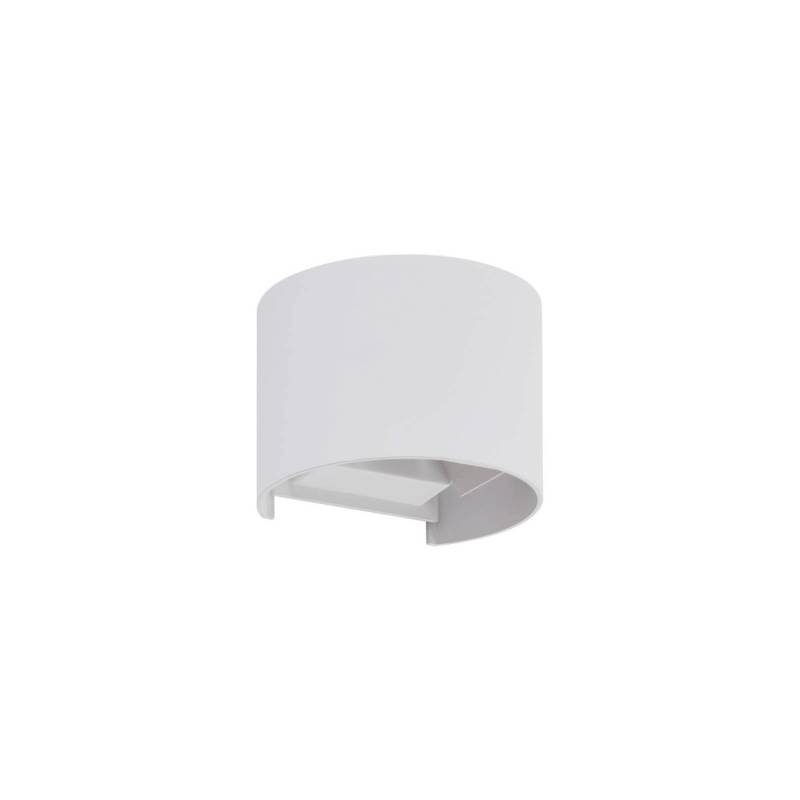 Lindby LED Wandleuchte Außen Nivar 10019779 Spritzwassergeschützt Modern in Weiß aus Metall 1-flammig von LINDBY
