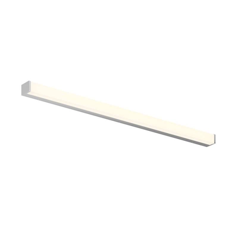 Lindby LED Wandleuchte Wandlampe Bad Klea 9626059 Spritzwassergeschützt Modern in Chrom aus Aluminium 1-flammig Badezimmerleuchte von LINDBY
