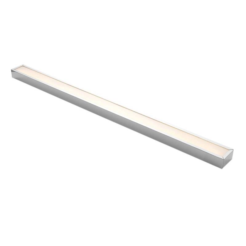 Lindby LED Wandleuchte Wandlampe Bad Layan 9641112 Spritzwassergeschützt Modern in Chrom aus Metall 1-flammig Badezimmerleuchte von LINDBY