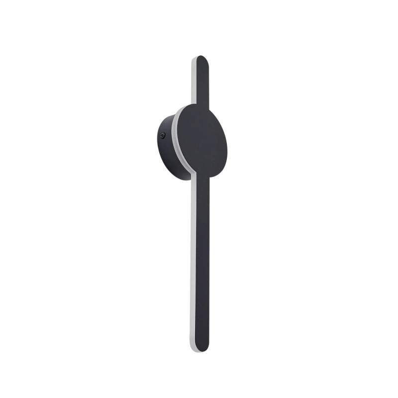 Lindby LED Wandleuchte Wandlampe Innen Borian 10031259 Modern in Schwarz 1-flammig Wohnzimmerleuchte von LINDBY
