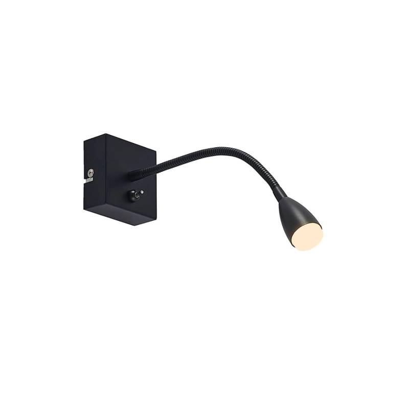 Lindby LED Wandleuchte Wandlampe Innen Jolka 9626890 Modern in Schwarz aus Metall 1-flammig Schlafzimmerleuchte Lindby LED Wandleuchte Wandlampe Innen Jolka 9626890 Modern in Schwarz aus Metall 1-flammig Schlafzimmerleuchte von LINDBY