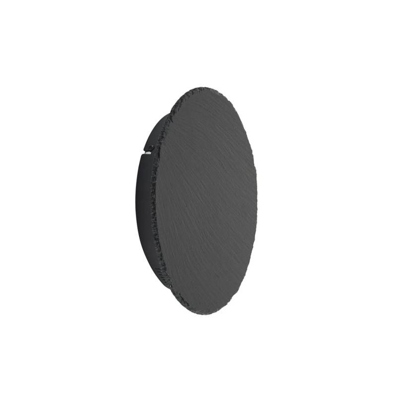 Lindby LED Wandleuchte Wandlampe Innen Peetu 8032482 Dimmbar Modern in Alu aus Stein 1-flammig Wohnzimmerleuchte von LINDBY