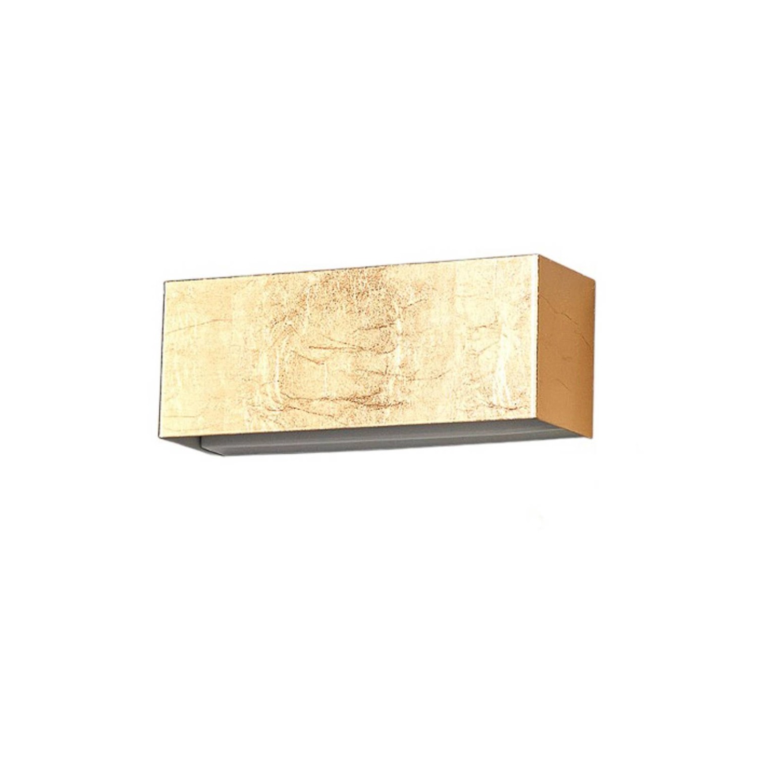Lindby LED Wandleuchte Wandlampe Innen Quentin 9625071 Modern in Gold Messing aus Metall 1-flammig Flurleuchte von LINDBY