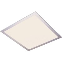 Lindby - LED-Panel Livel, 4.000 k, 40 cm x 40 cm, Aluminium - weiß, silber von LINDBY