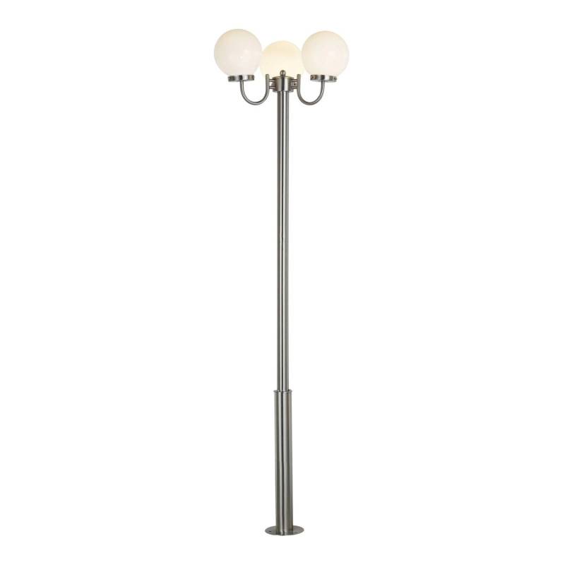 Lindby Mastleuchte Außen Samuel 9630016 Spritzwassergeschützt Modern in Alu aus Edelstahl 3-flammig E27 Lindby Mastleuchte Außen Samuel 9630016 Spritzwassergeschützt Modern in Alu aus Edelstahl 3-flammig E27 von LINDBY