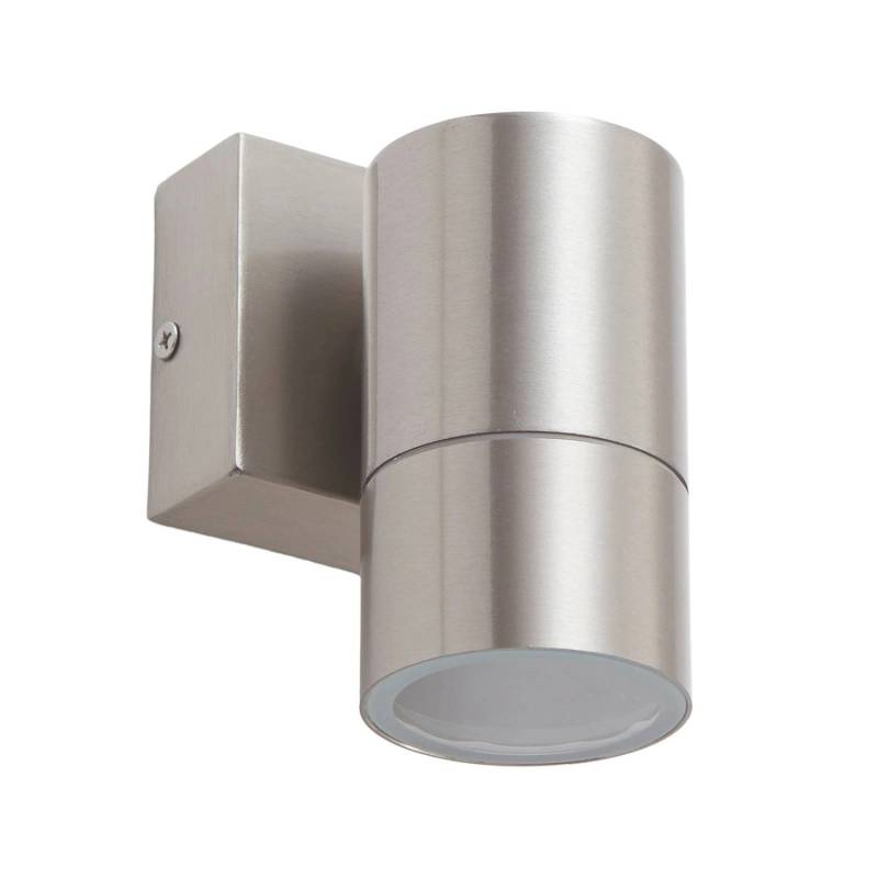 Lindby Myan 9934075 Spritzwassergeschützt Modern in Alu aus Edelstahl 1-flammig GU10 von LINDBY