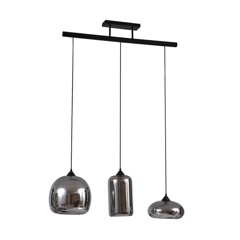 Lindby Pendelleuchte Arloris 9628400 Retro Vintage Antik in Alu aus Glas 3-flammig E27 Wohnzimmerleuchte Lindby Pendelleuchte Arloris 9628400 Retro Vintage Antik in Alu aus Glas 3-flammig E27 Wohnzimmerleuchte von LINDBY