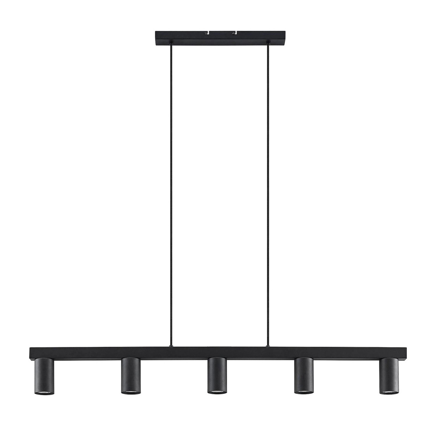 Lindby Pendelleuchte Baliko 9627352 Modern in Schwarz aus Metall 5-flammig GU10 Wohnzimmerleuchte Lindby Pendelleuchte Baliko 9627352 Modern in Schwarz aus Metall 5-flammig GU10 Wohnzimmerleuchte von LINDBY