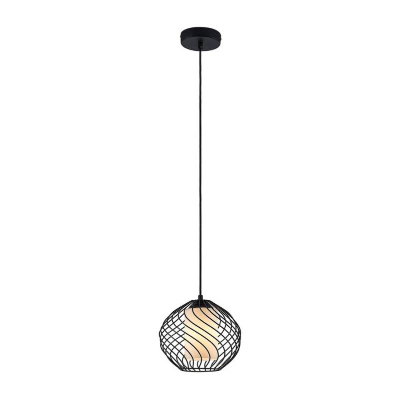 Lindby Pendelleuchte Cedrice 9624896 Retro Vintage Antik in Schwarz aus Metall 1-flammig E27 Wohnzimmerleuchte Lindby Pendelleuchte Cedrice 9624896 Retro Vintage Antik in Schwarz aus Metall 1-flammig E27 Wohnzimmerleuchte von LINDBY