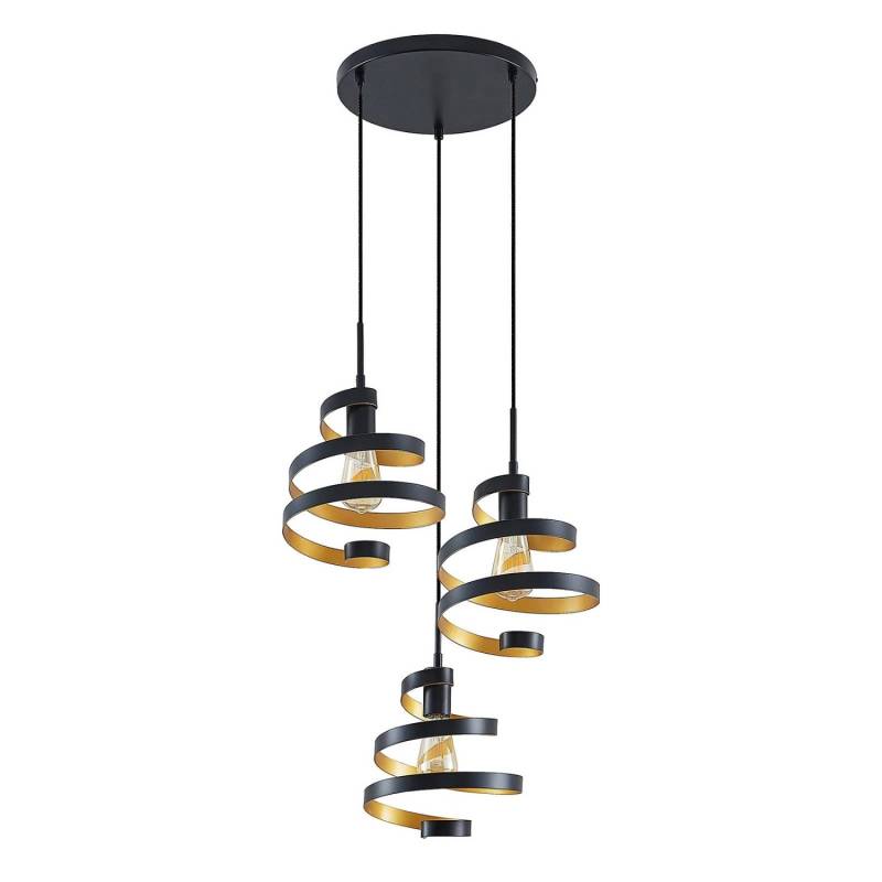 Lindby Pendelleuchte Colten 9639614 Design Modern in Schwarz aus Metall 3-flammig E27 Wohnzimmerleuchte Lindby Pendelleuchte Colten 9639614 Design Modern in Schwarz aus Metall 3-flammig E27 Wohnzimmerleuchte von LINDBY