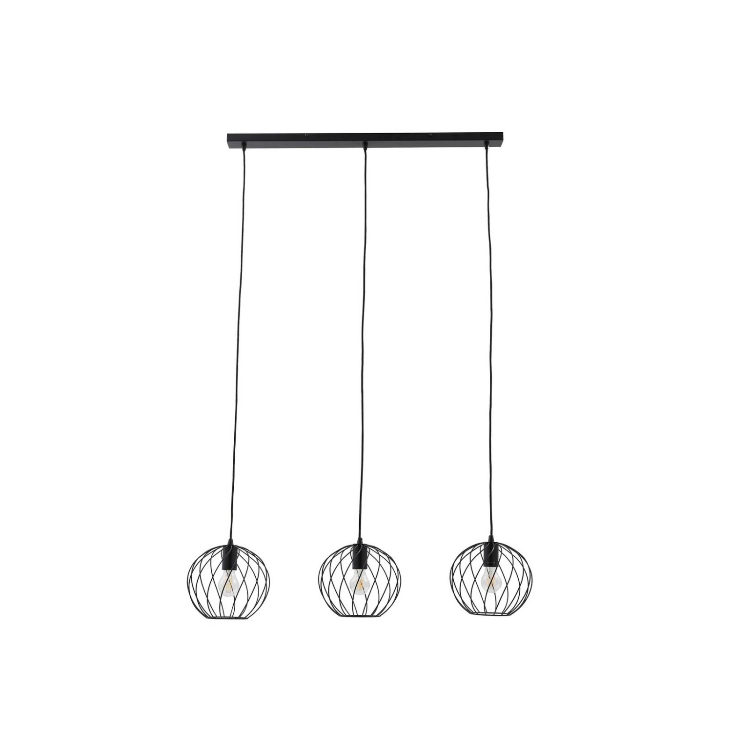 Lindby Pendelleuchte Danika 10030660 Modern in Schwarz aus Metall 3-flammig E27 Wohnzimmerleuchte Lindby Pendelleuchte Danika 10030660 Modern in Schwarz aus Metall 3-flammig E27 Wohnzimmerleuchte von LINDBY