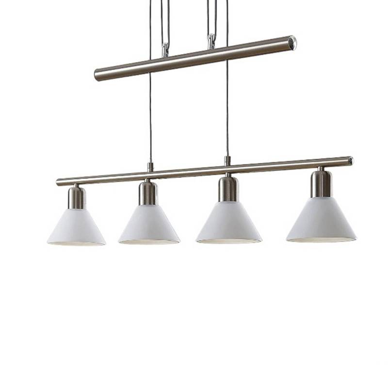 Lindby Pendelleuchte Delira 9624696 Modern in Alu aus Metall 4-flammig E14 Wohnzimmerleuchte Lindby Pendelleuchte Delira 9624696 Modern in Alu aus Metall 4-flammig E14 Wohnzimmerleuchte von LINDBY
