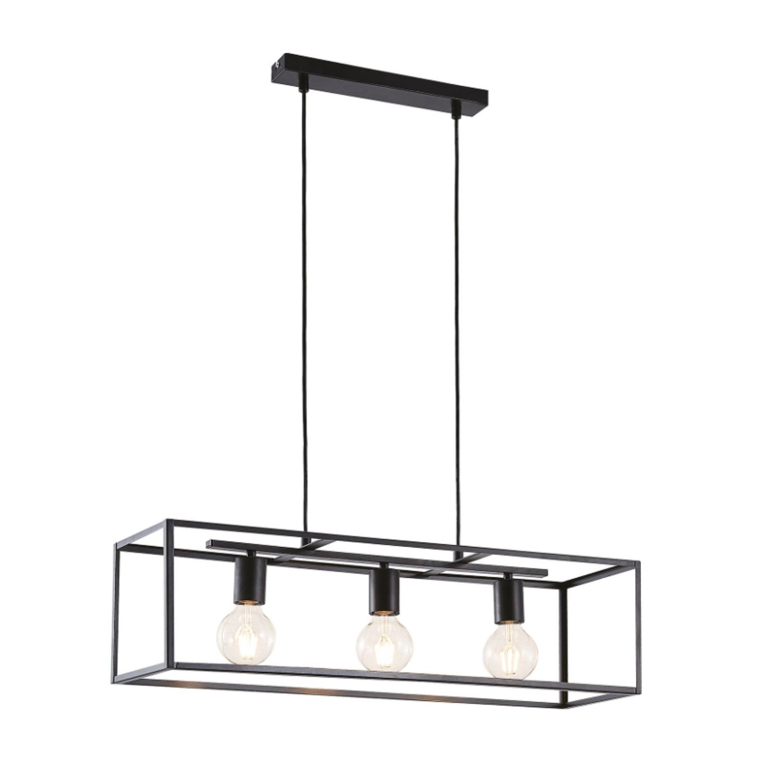 Lindby Pendelleuchte Emily 9624257 Modern in Schwarz aus Metall 3-flammig E27 Küchenleuchte Lindby Pendelleuchte Emily 9624257 Modern in Schwarz aus Metall 3-flammig E27 Küchenleuchte von LINDBY