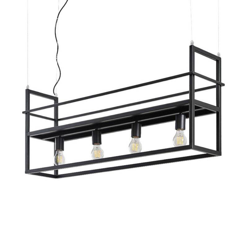 Lindby Pendelleuchte Grisela 9626896 Modern in Schwarz aus Metall 4-flammig E27 Wohnzimmerleuchte Lindby Pendelleuchte Grisela 9626896 Modern in Schwarz aus Metall 4-flammig E27 Wohnzimmerleuchte von LINDBY
