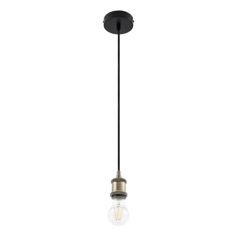 Lindby Pendelleuchte Hattie 10034033 Modern in Gold Messing aus Aluminium 1-flammig E27 Wohnzimmerleuchte Lindby Pendelleuchte Hattie 10034033 Modern in Gold Messing aus Aluminium 1-flammig E27 Wohnzimmerleuchte von LINDBY