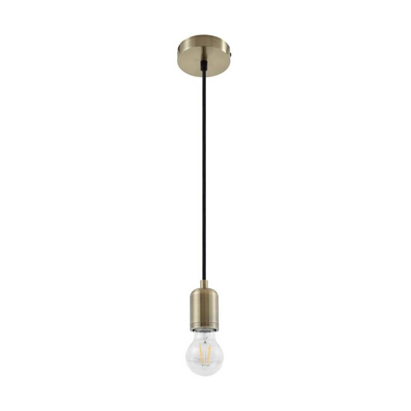 Lindby Pendelleuchte Hattie 10034036 Modern in Gold Messing aus Aluminium 1-flammig E27 Wohnzimmerleuchte Lindby Pendelleuchte Hattie 10034036 Modern in Gold Messing aus Aluminium 1-flammig E27 Wohnzimmerleuchte von LINDBY