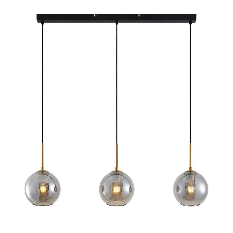 Lindby Pendelleuchte Hiwana 9627210 Modern in Alu aus Glas 3-flammig E27 Wohnzimmerleuchte Lindby Pendelleuchte Hiwana 9627210 Modern in Alu aus Glas 3-flammig E27 Wohnzimmerleuchte von LINDBY