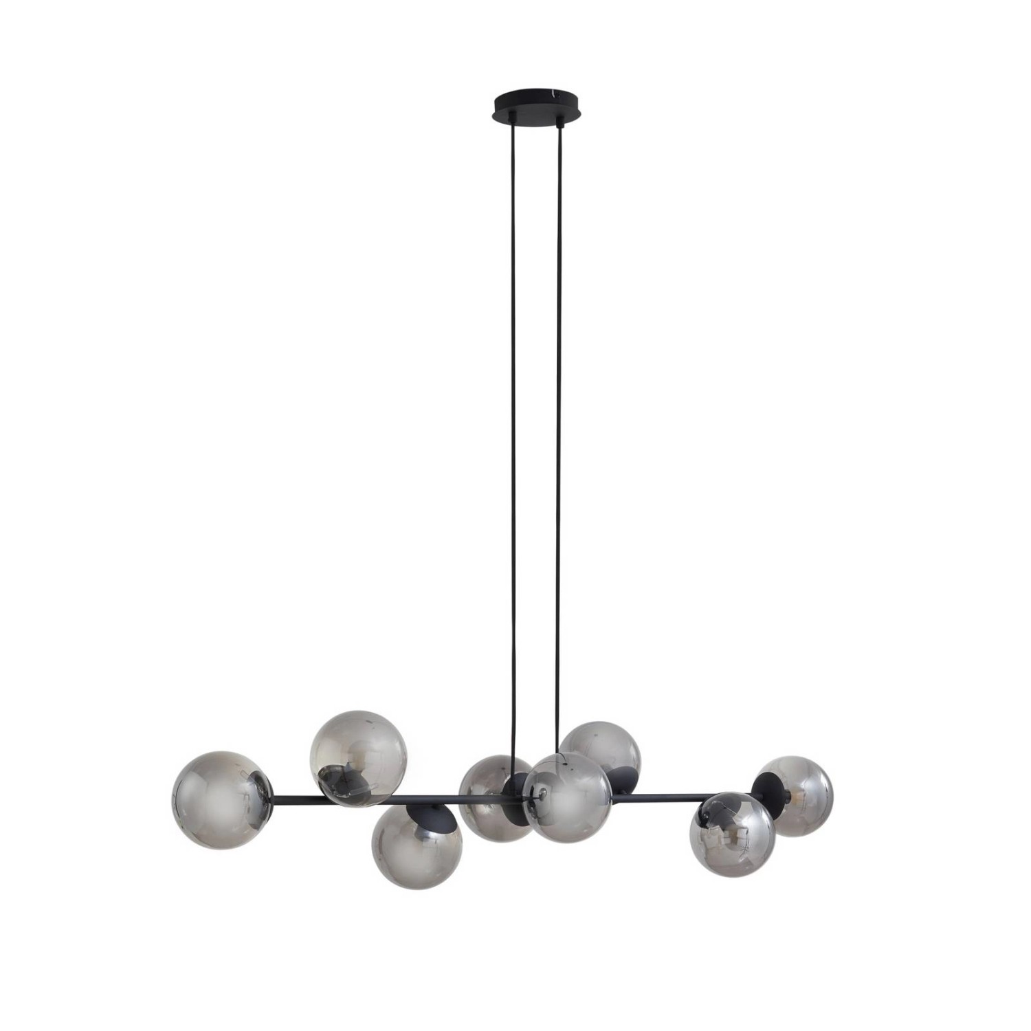 Lindby Pendelleuchte Isamer 10034203 Modern in Schwarz aus Metall 8-flammig E14 Wohnzimmerleuchte Lindby Pendelleuchte Isamer 10034203 Modern in Schwarz aus Metall 8-flammig E14 Wohnzimmerleuchte von LINDBY