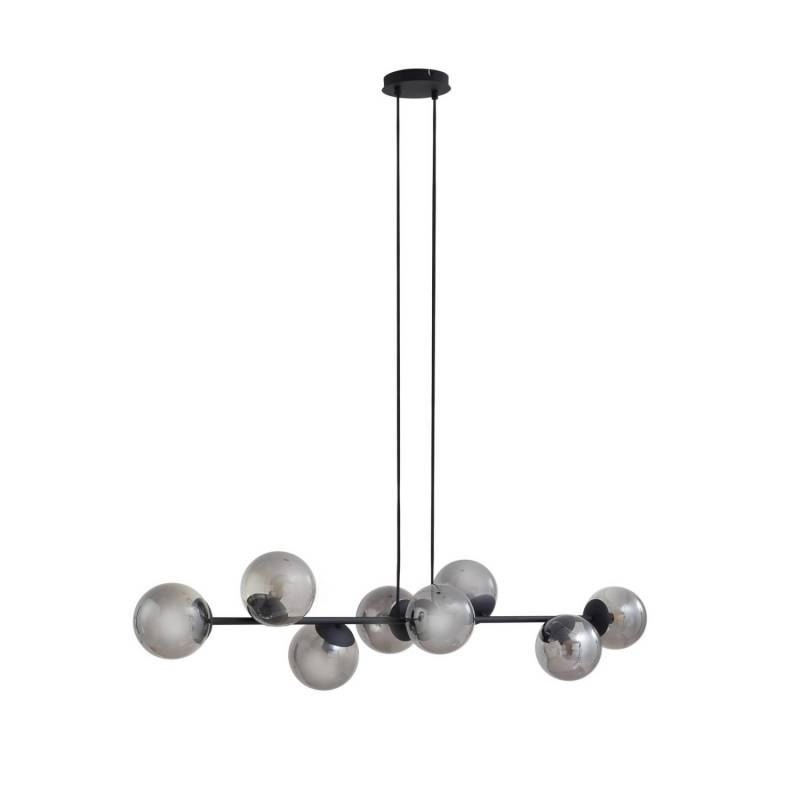 Lindby Pendelleuchte Isamer 10034203 Modern in Schwarz aus Metall 8-flammig E14 Wohnzimmerleuchte Lindby Pendelleuchte Isamer 10034203 Modern in Schwarz aus Metall 8-flammig E14 Wohnzimmerleuchte von LINDBY
