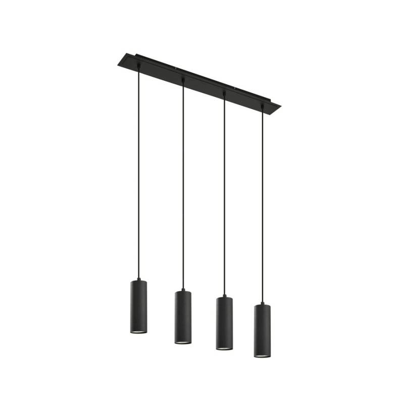 Lindby Pendelleuchte Joffrey 9624838 Modern in Schwarz aus Metall 4-flammig GU10 Wohnzimmerleuchte Lindby Pendelleuchte Joffrey 9624838 Modern in Schwarz aus Metall 4-flammig GU10 Wohnzimmerleuchte von LINDBY