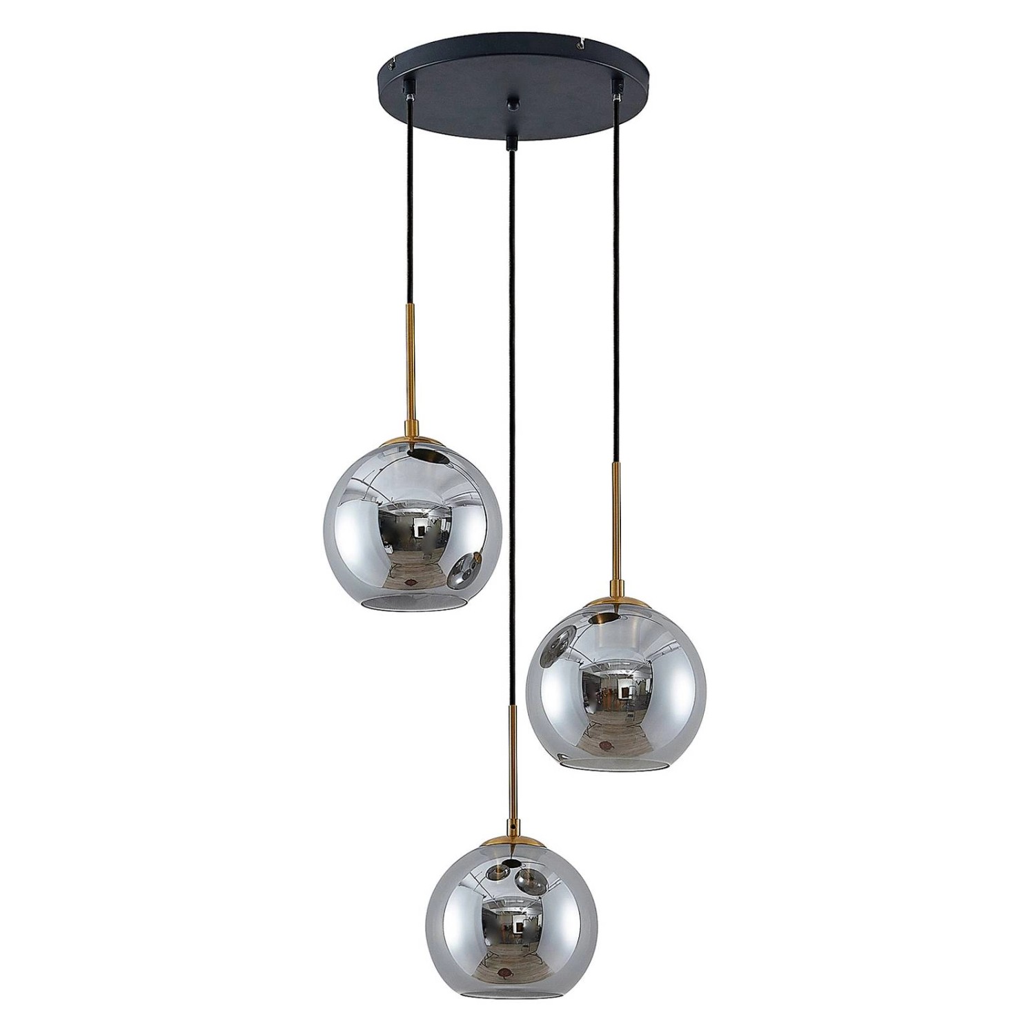 Lindby Pendelleuchte Jurian 9627832 Modern in Alu aus Metall 3-flammig E27 Wohnzimmerleuchte Lindby Pendelleuchte Jurian 9627832 Modern in Alu aus Metall 3-flammig E27 Wohnzimmerleuchte von LINDBY