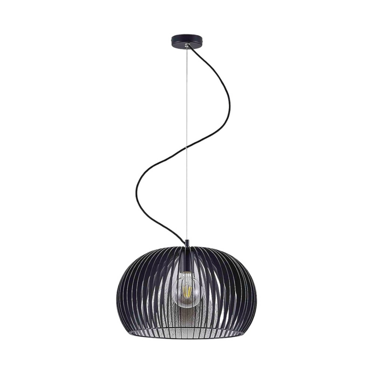 Lindby Pendelleuchte Jusra 9624144 Modern in Schwarz aus Metall 1-flammig E27 Küchenleuchte Lindby Pendelleuchte Jusra 9624144 Modern in Schwarz aus Metall 1-flammig E27 Küchenleuchte von LINDBY